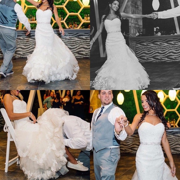 Maggie Sottero Mermaid corset ADALEE wedding dress - Picture 7 of 8